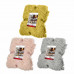 COPERTA FLUFFY FLANEL CM.125X165 ASS (6pz)